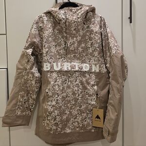 Burton Men's Frostner 2L Anorak Jacket SIZE SMALL NWT